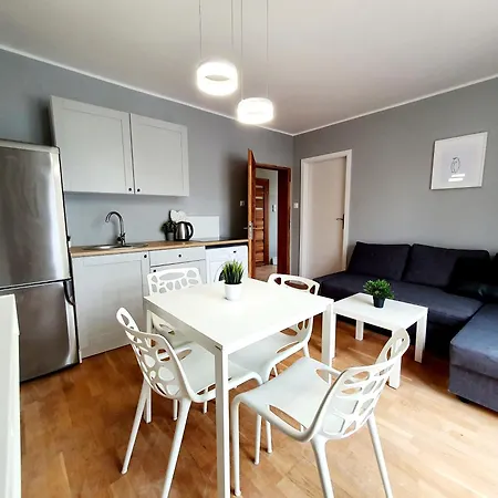 Nw Apartament Z Tarasem Przy Plazy شقة غدانسك