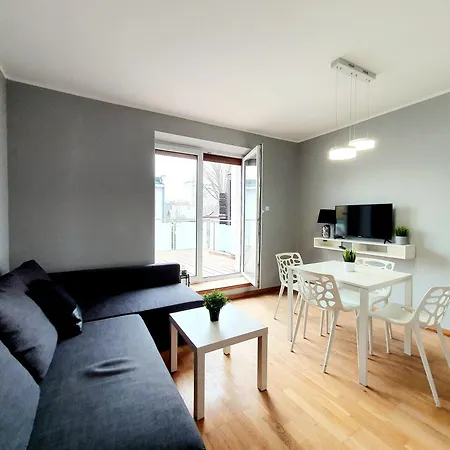 شقة Nw Apartament Z Tarasem Przy Plazy