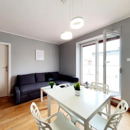 Nw Apartament Z Tarasem Przy Plazy Gdansk